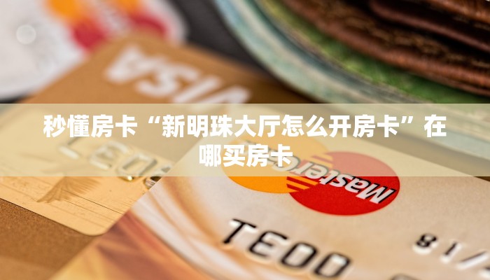 秒懂房卡“新明珠大厅怎么开房卡”在哪买房卡 秒懂房卡“新明珠大厅怎么开房卡”在哪买房卡
