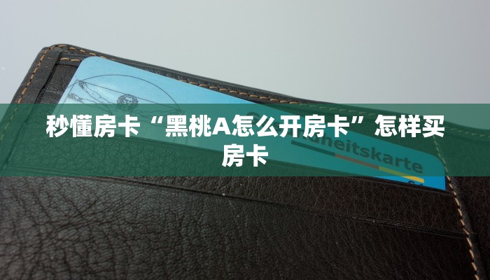秒懂房卡“黑桃A怎么开房卡”怎样买房卡 秒懂房卡“黑桃A怎么开房卡”怎样买房卡