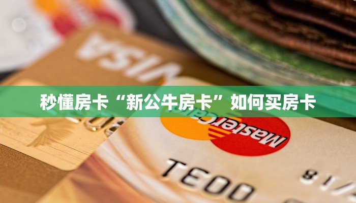 秒懂房卡“新公牛房卡”如何买房卡 秒懂房卡“新公牛房卡”如何买房卡