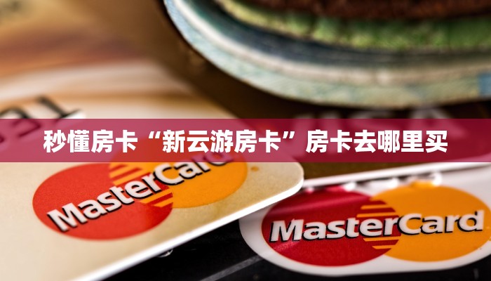 秒懂房卡“新云游房卡”房卡去哪里买