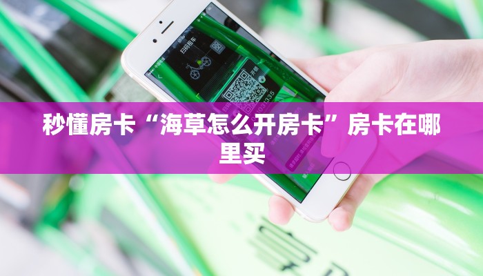 秒懂房卡“海草怎么开房卡”房卡在哪里买 秒懂房卡“海草怎么开房卡”房卡在哪里买