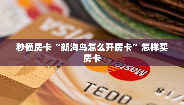 秒懂房卡“新海鸟怎么开房卡”怎样买房卡 秒懂房卡“新海鸟怎么开房卡”怎样买房卡