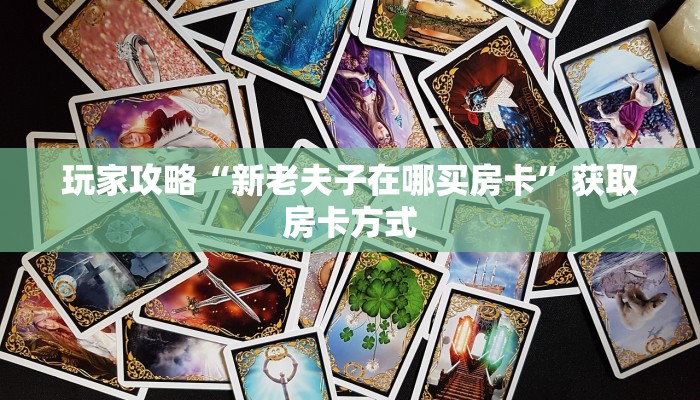 玩家攻略“新老夫子在哪买房卡”获取房卡方式