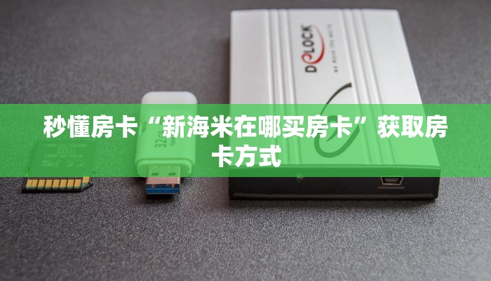 秒懂房卡“新海米在哪买房卡”获取房卡方式